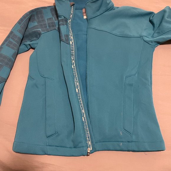 Helly Hansen Women's Teal Jacket/Fleece, Small - Picture 5 of 9